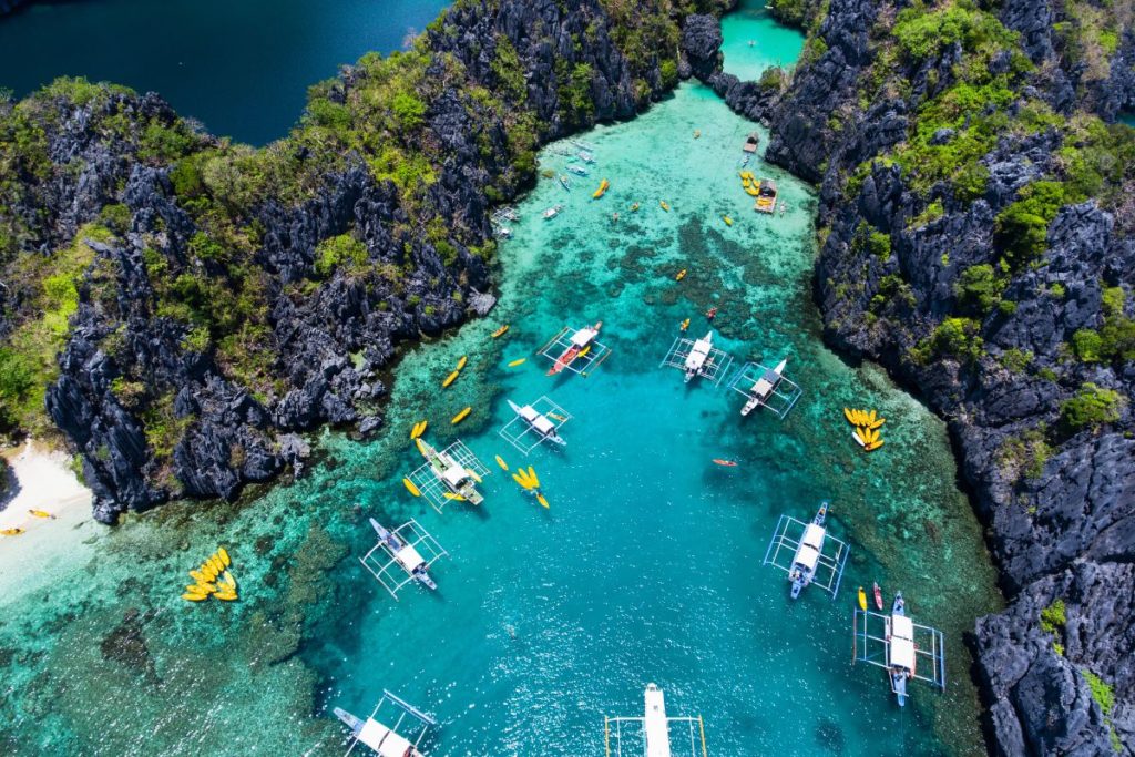 Big Lagoon em Al Nido, Palawan