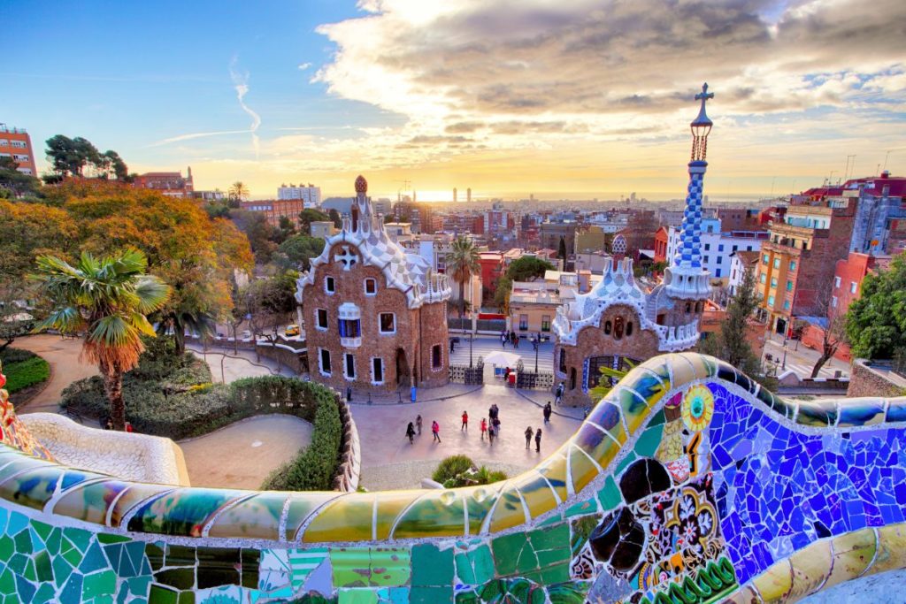 Park Güell em Barcelona