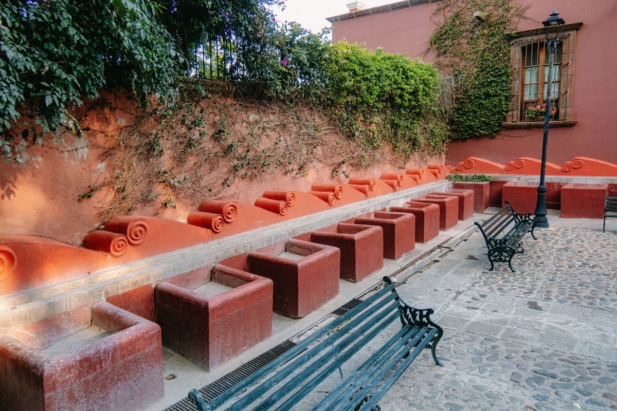 Lavadores públicos do Paseo del Chorro, San Miguel de Allende