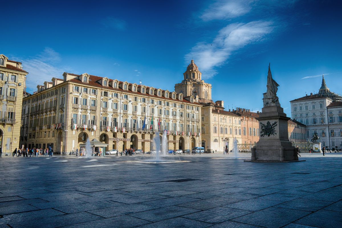 Prédios históricos da Piazza Castello, Turim