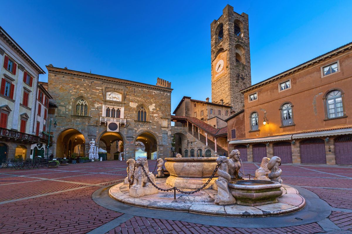 Piazza Vecchia Bergamo Alta