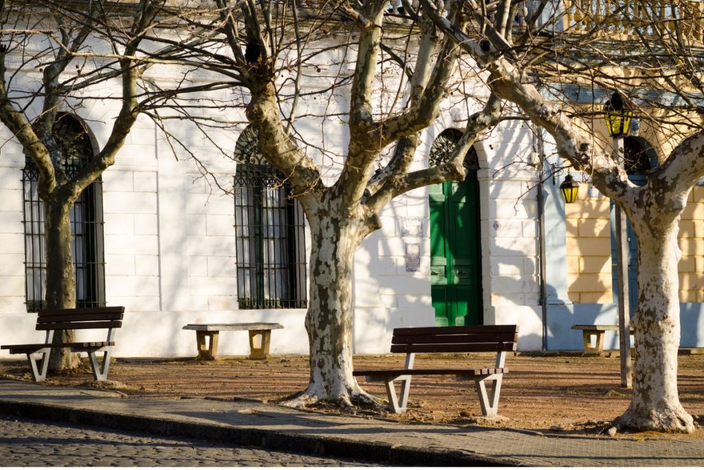 Plaza Mayor em Colonia del Sacramento