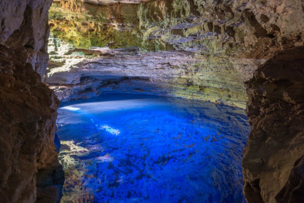 Poço Encantado na Chapada Diamantina