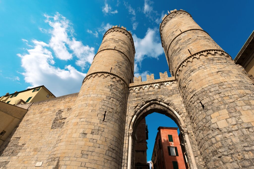 Porta Soprana em Gênova