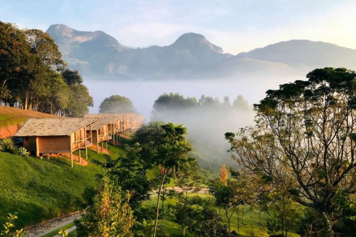 Chalés em São Bento do Sapucaí, na Serra da Mantiqueira