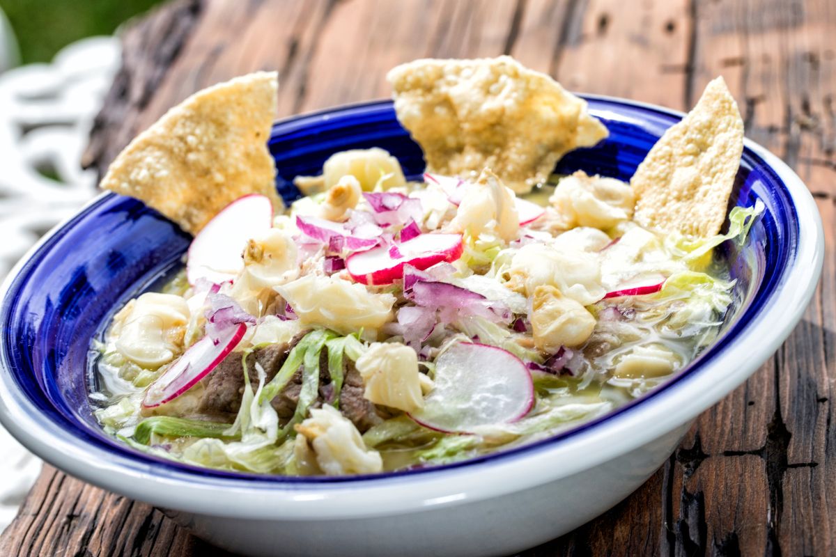 Pozole, sopa típica da Cidade do México
