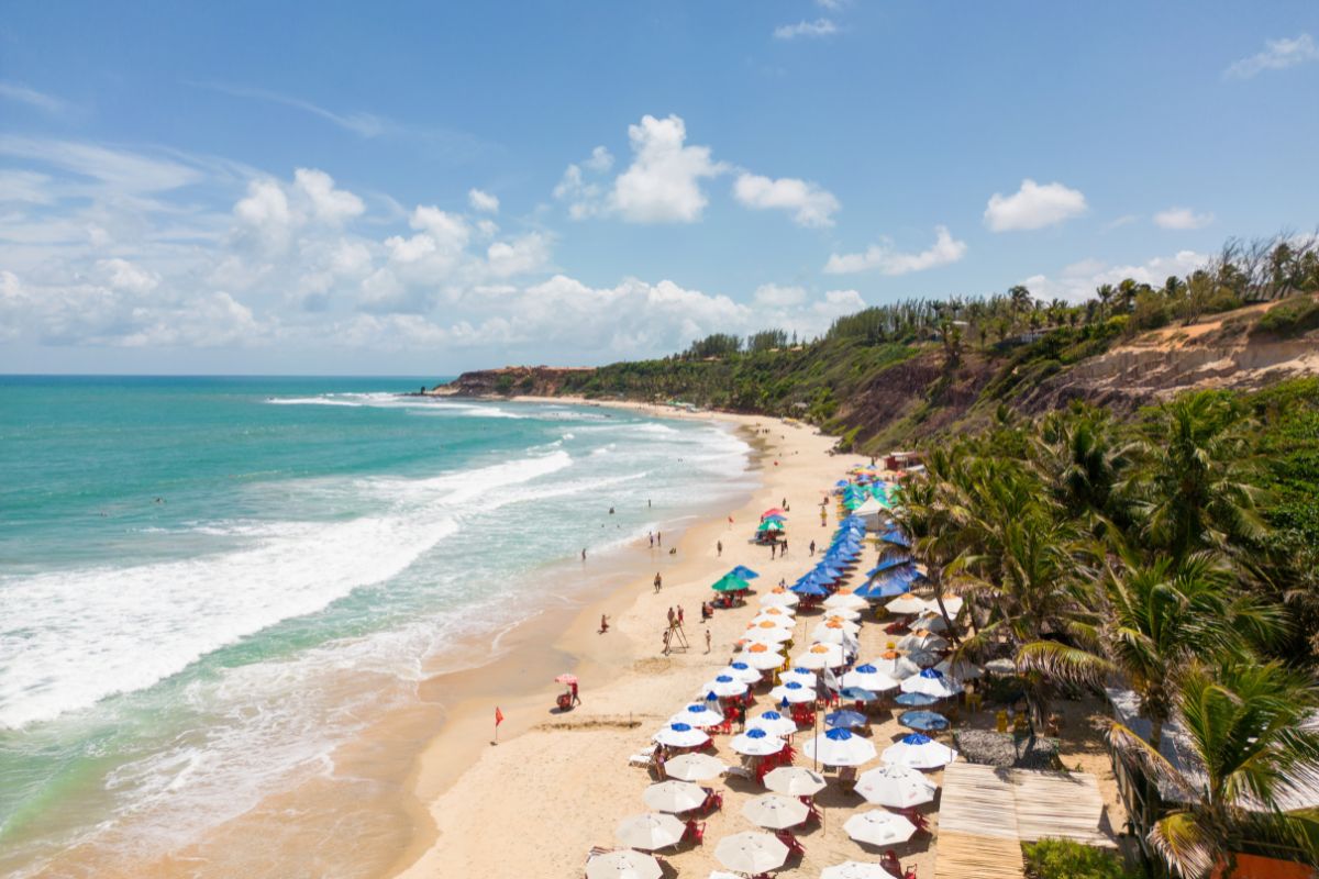 Panorama da Praia do Amor, em Pipa