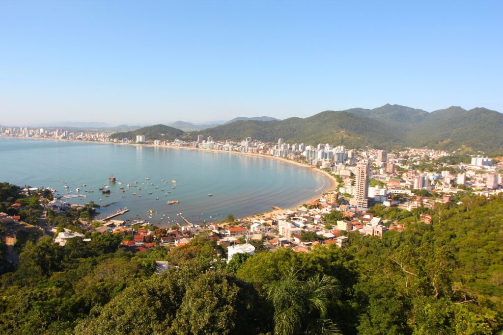 Praia de Itapema, em Santa Catarina