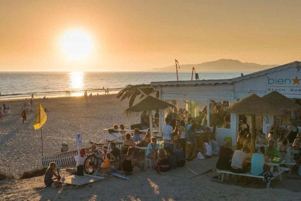 Playa de Los Lances em Tarifa, na Espanha