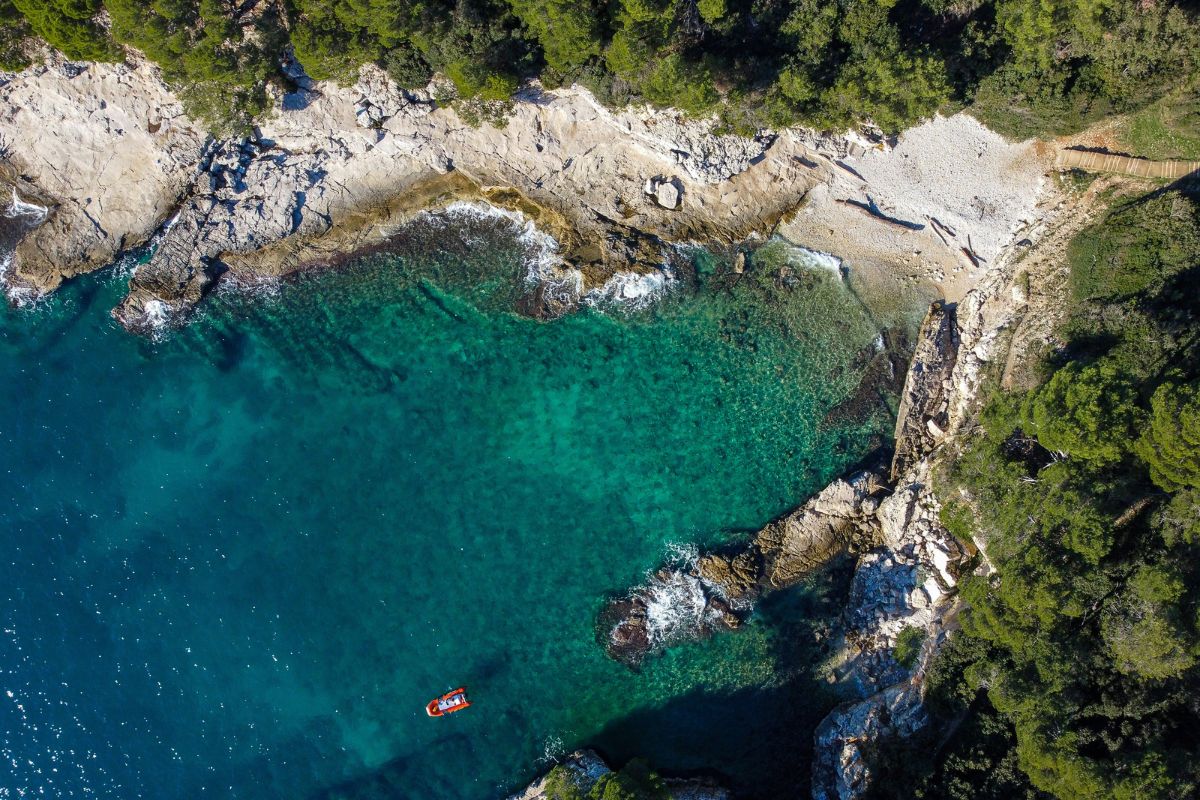 Praia de Pula, na Croácia