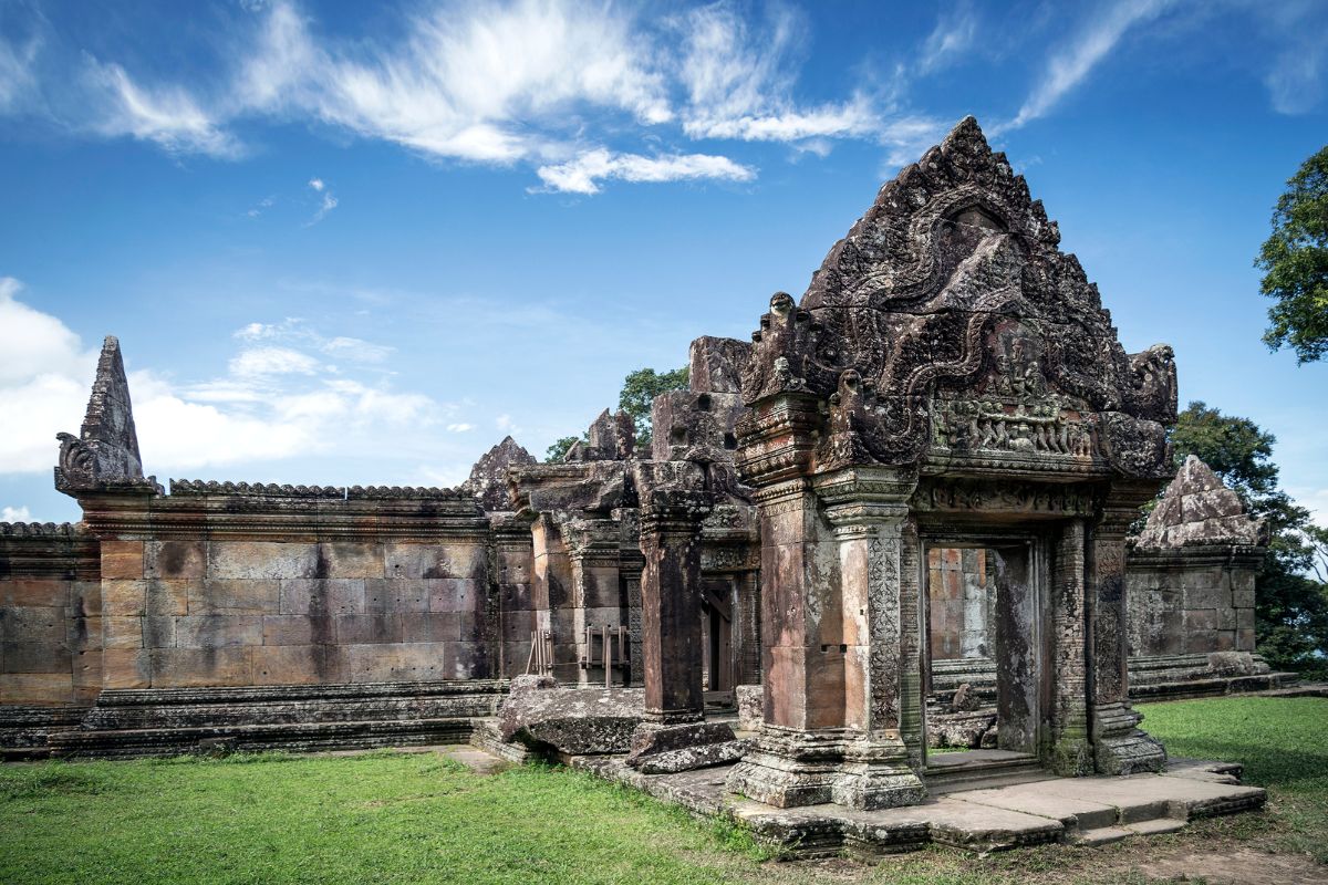 Rupinas do Templo Preah Vihear, no Camboja