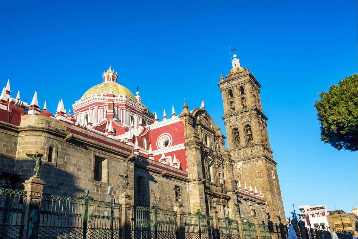 Igreja de Puebla, lugar para conhecer no México