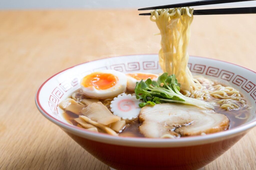 Tigela de ramen, um dos pratos típicos mais consumidos do Japão