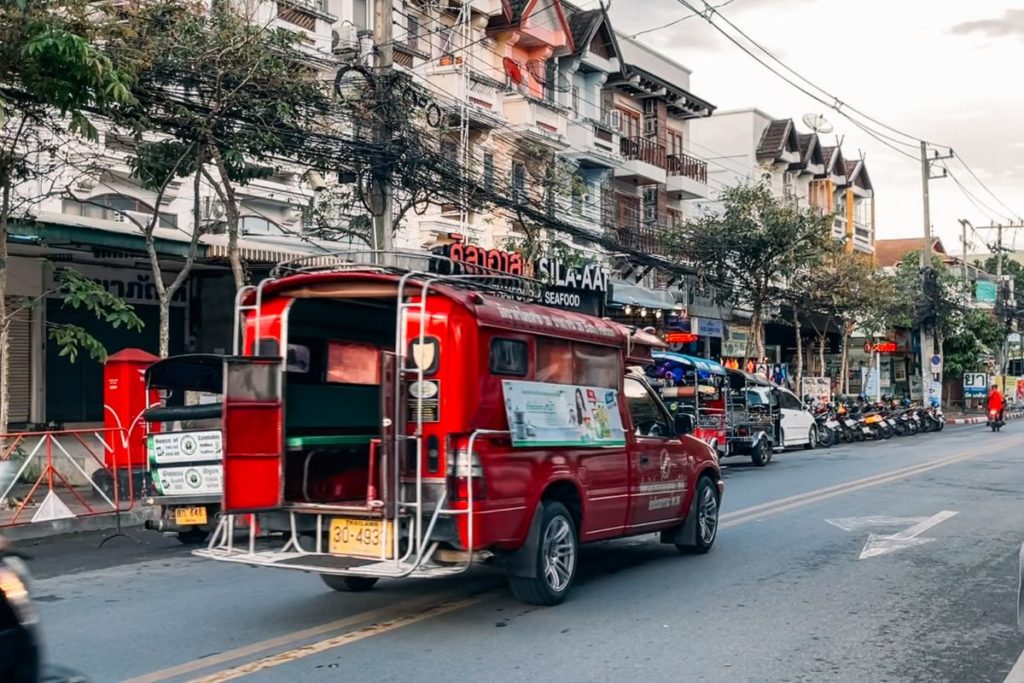 Red Car em Chiang Mai, na Tailândia