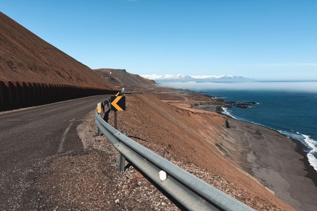 Ring Road nos Eastfjords da Islândia