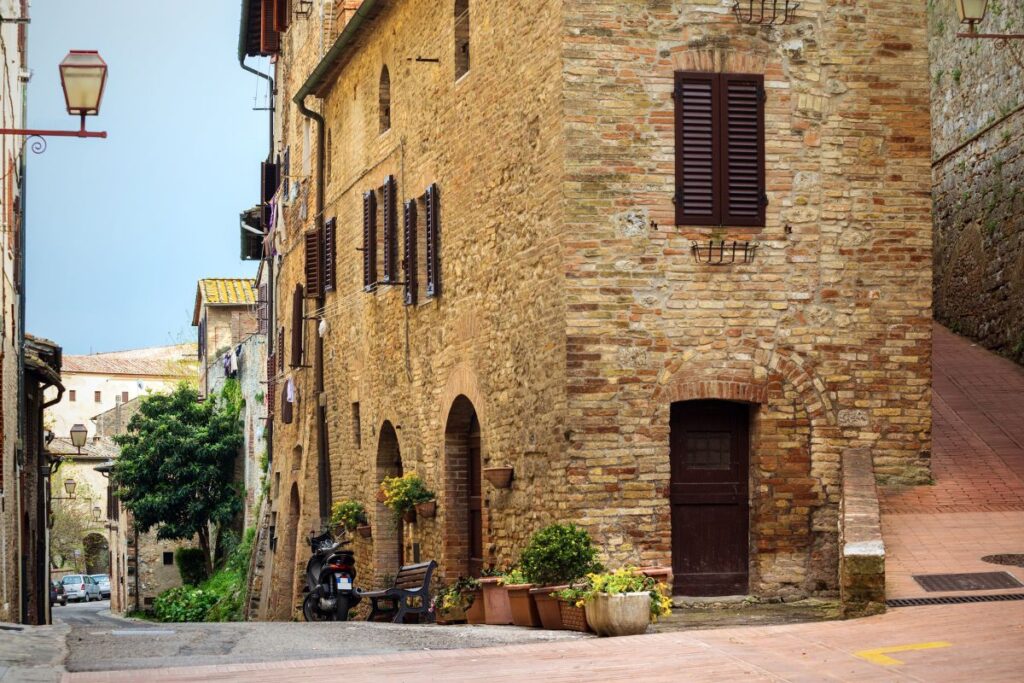 Ruas de San Gimignano