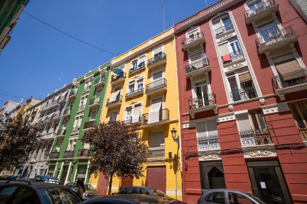 Bairro Ruzafa em Valência, na Espanha