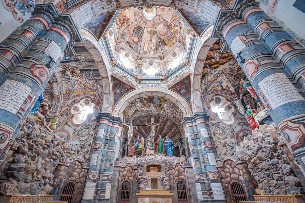 Afrescos do Santuário de Atotonilco, no México