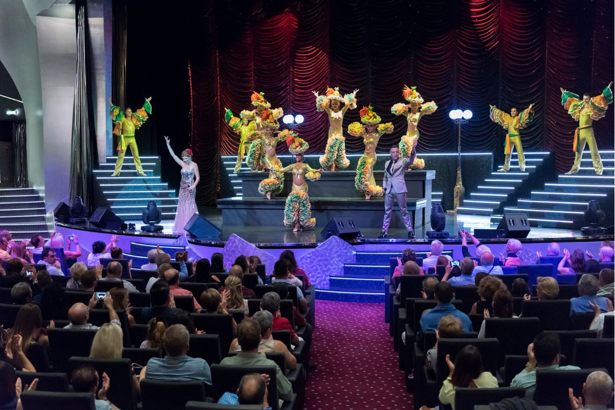 Show musical em cruzeiro de Port Canaveral às Bahamas