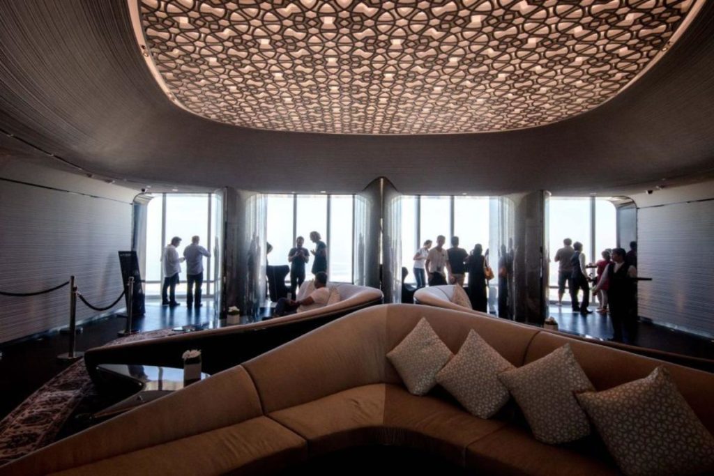 Sky Lounge no Burj Khalifa