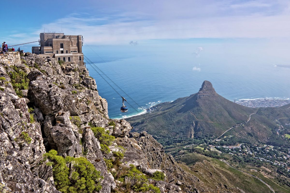 Bondinho da Table Mountain em Cape Town