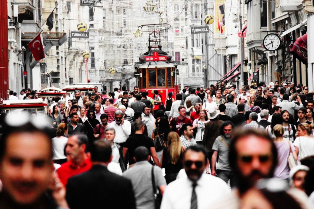 Praça Taksim em Istambul