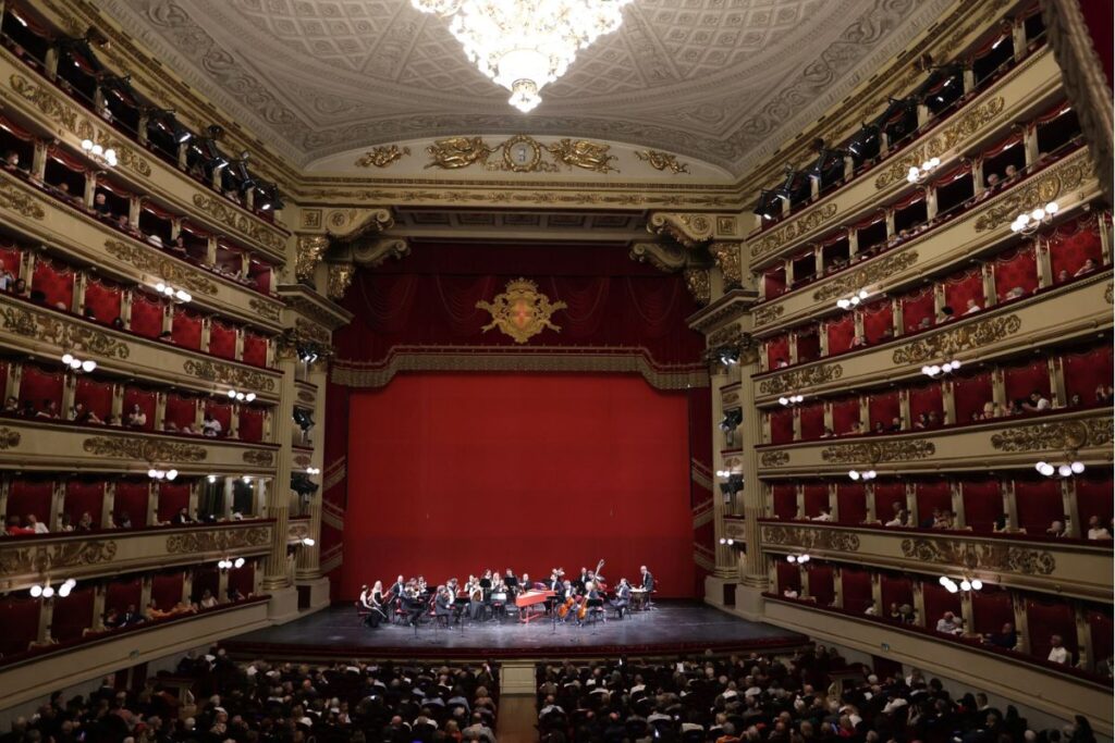 Espetáculo no Teatro Alla Scala 