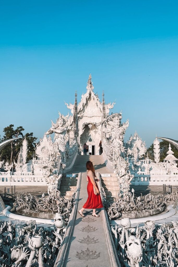 Templo Branco em Chiang Rai, na Tailândia