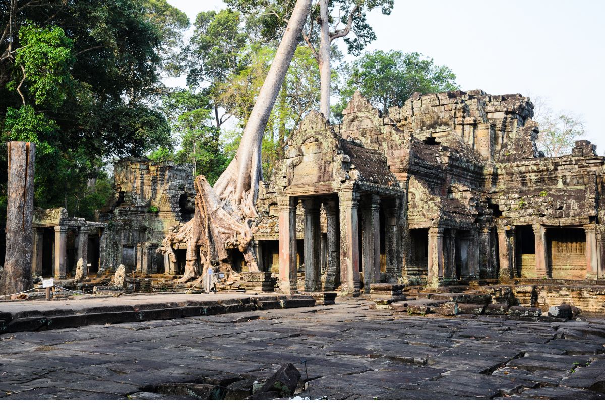Templo Preah Khan, no Angkor Archaeological Park
