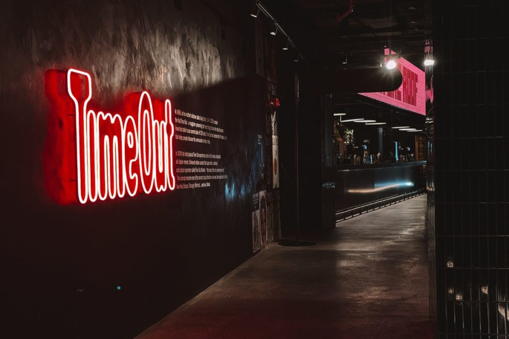 Entrada do Time Out Market em Dubai