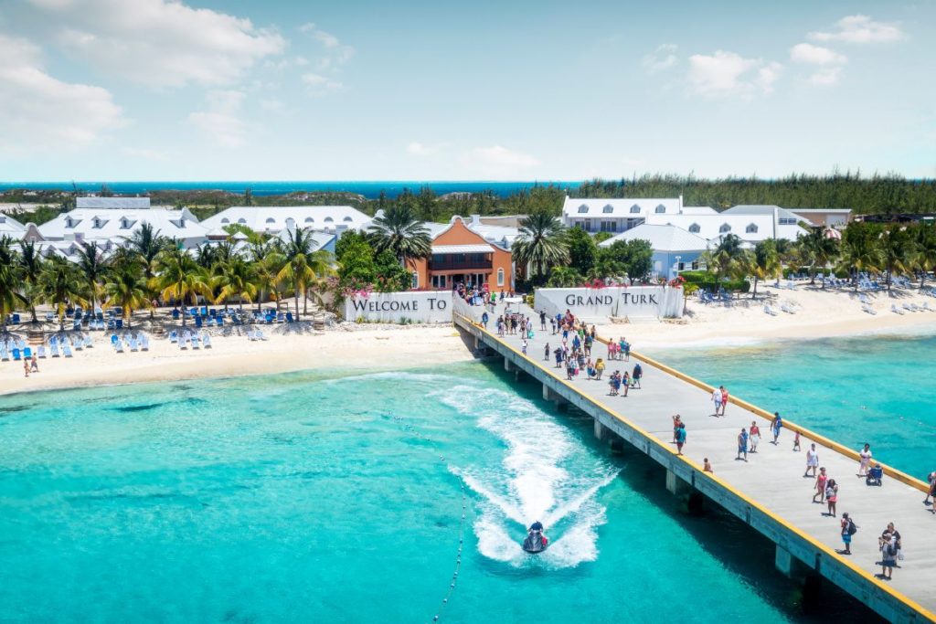 Grand Turk nas Ilhas Turcas e Caicos