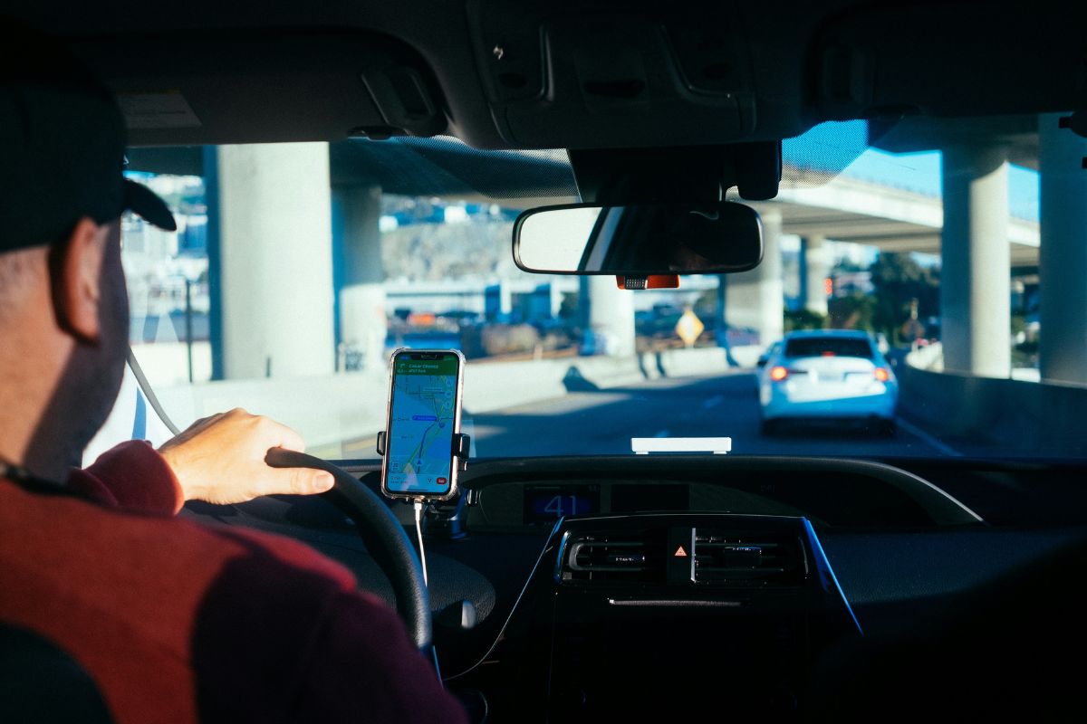 Motorista de Uber em San Francisco, Califórnia