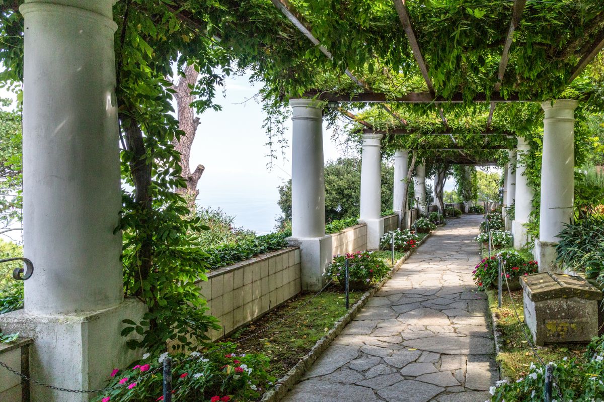 Jardins da Villa San Michele, em Anacapri