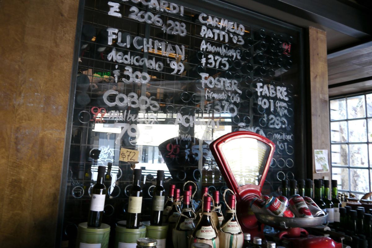 Venda de vinhos da Argentina em Buenos Aires